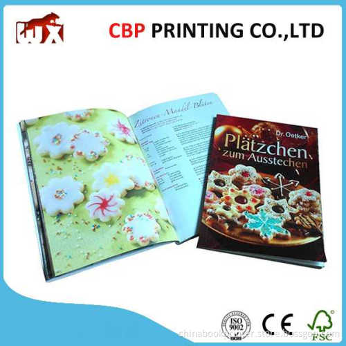 Custom Glossy Paper Recipe Cook Book Printing